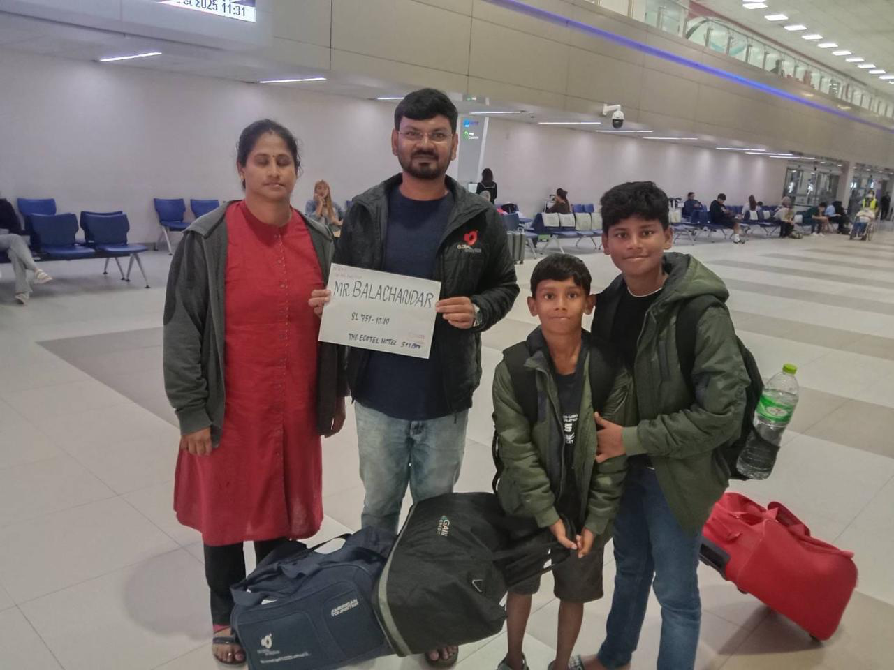 Mr. Balachandar & Family